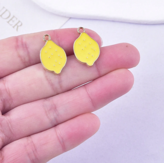 Charms numéro 19 - Citron plat