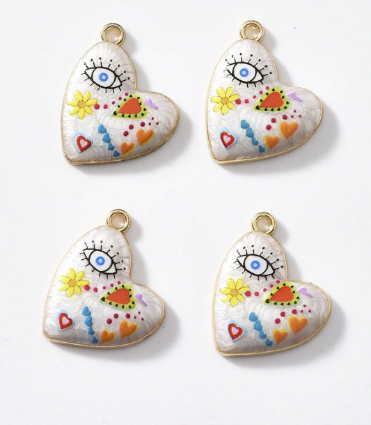 Charms numero 22 _ Coeur funny