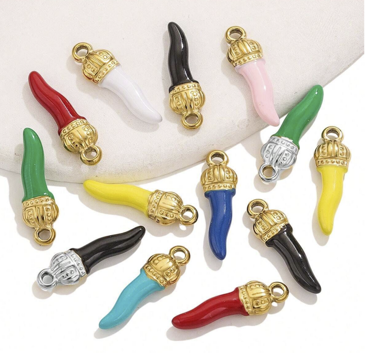 Charms numero 15 - Cornicello Napolitano