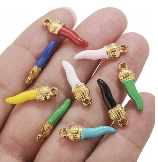 Charms numero 15 - Cornicello Napolitano