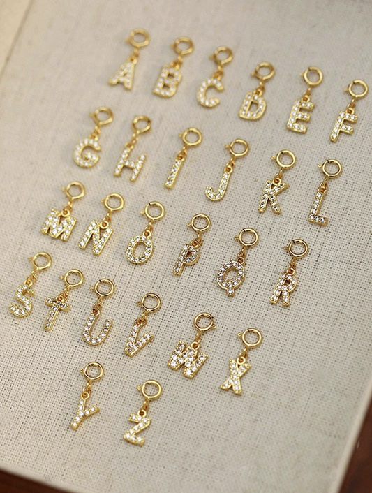 Charms numéro 14- Lettres de A à Z