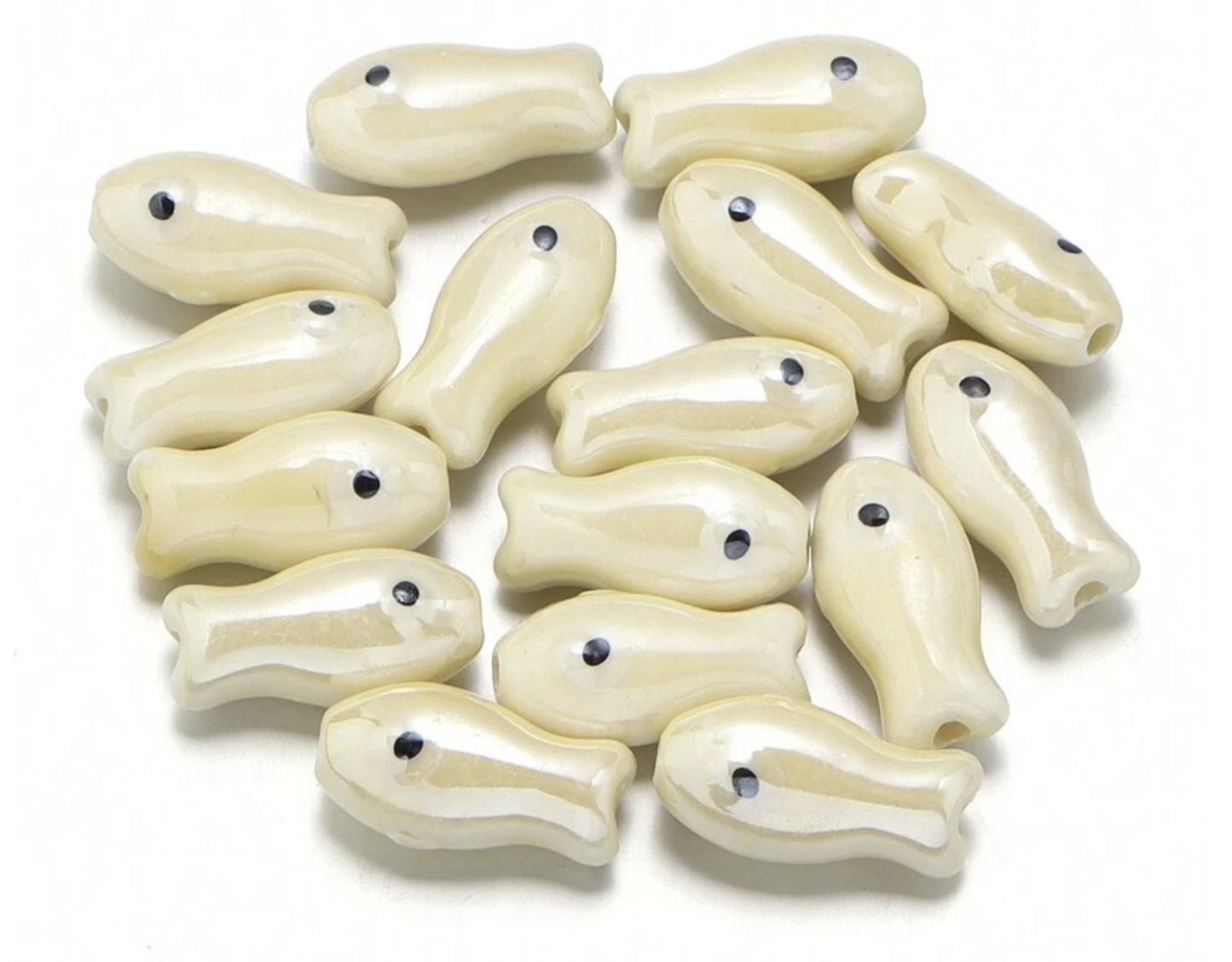 Charms numero 24 - Fish céramique