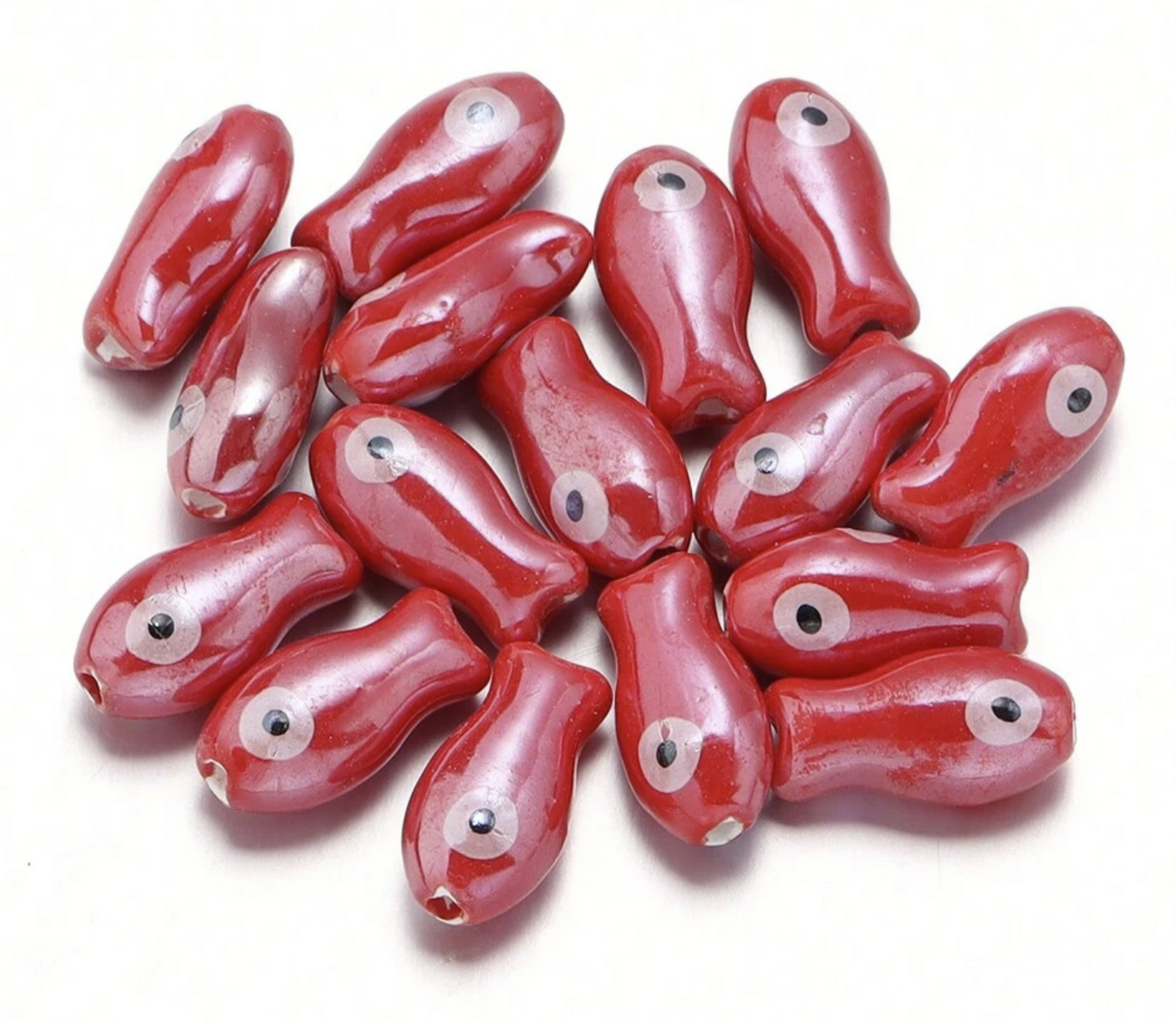 Charms numero 24 - Fish céramique