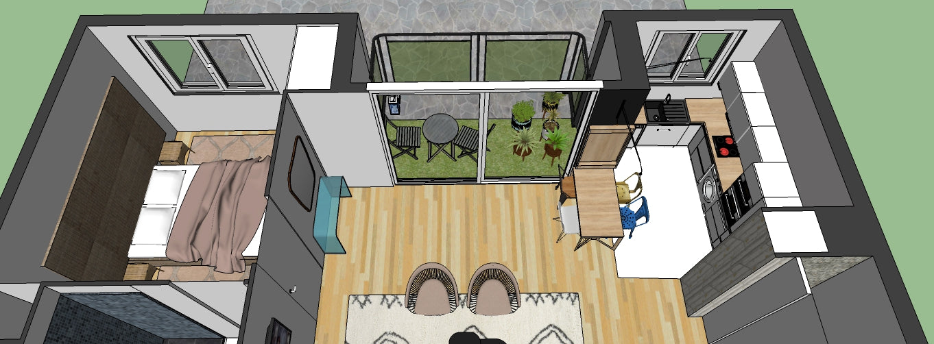 PROJET APPARTEMENT BLD MORTIER PARIS 20EME