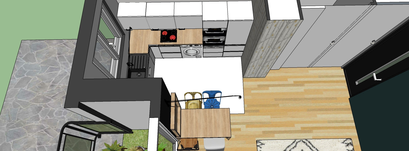 PROJET APPARTEMENT BLD MORTIER PARIS 20EME
