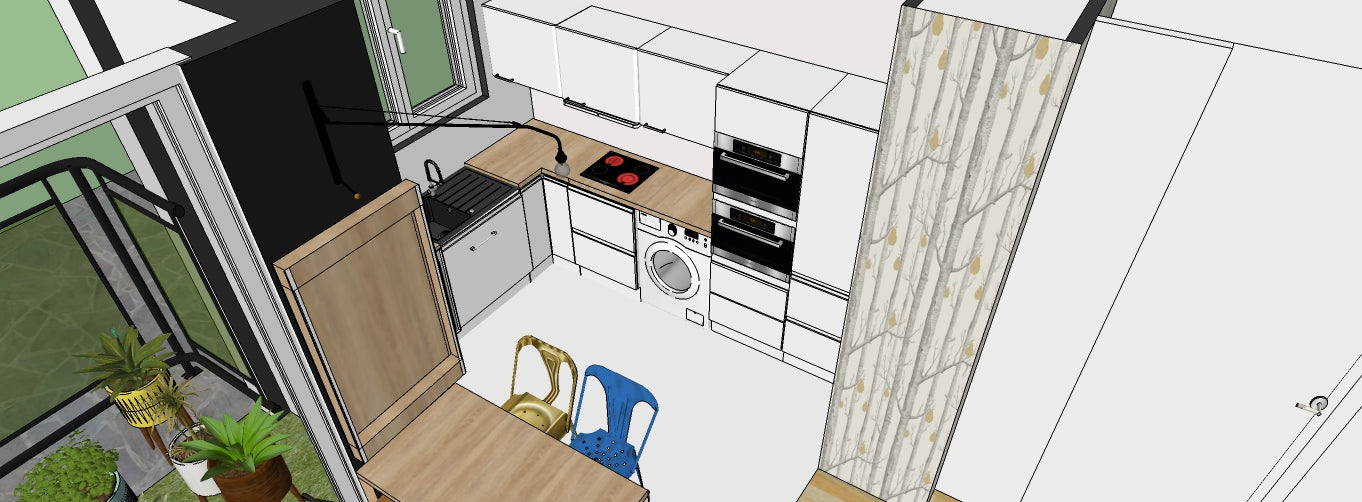 PROJET APPARTEMENT BLD MORTIER PARIS 20EME