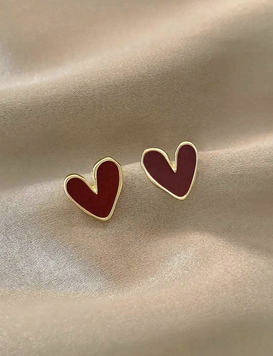 BOUCLES D'OREILLES COEUR