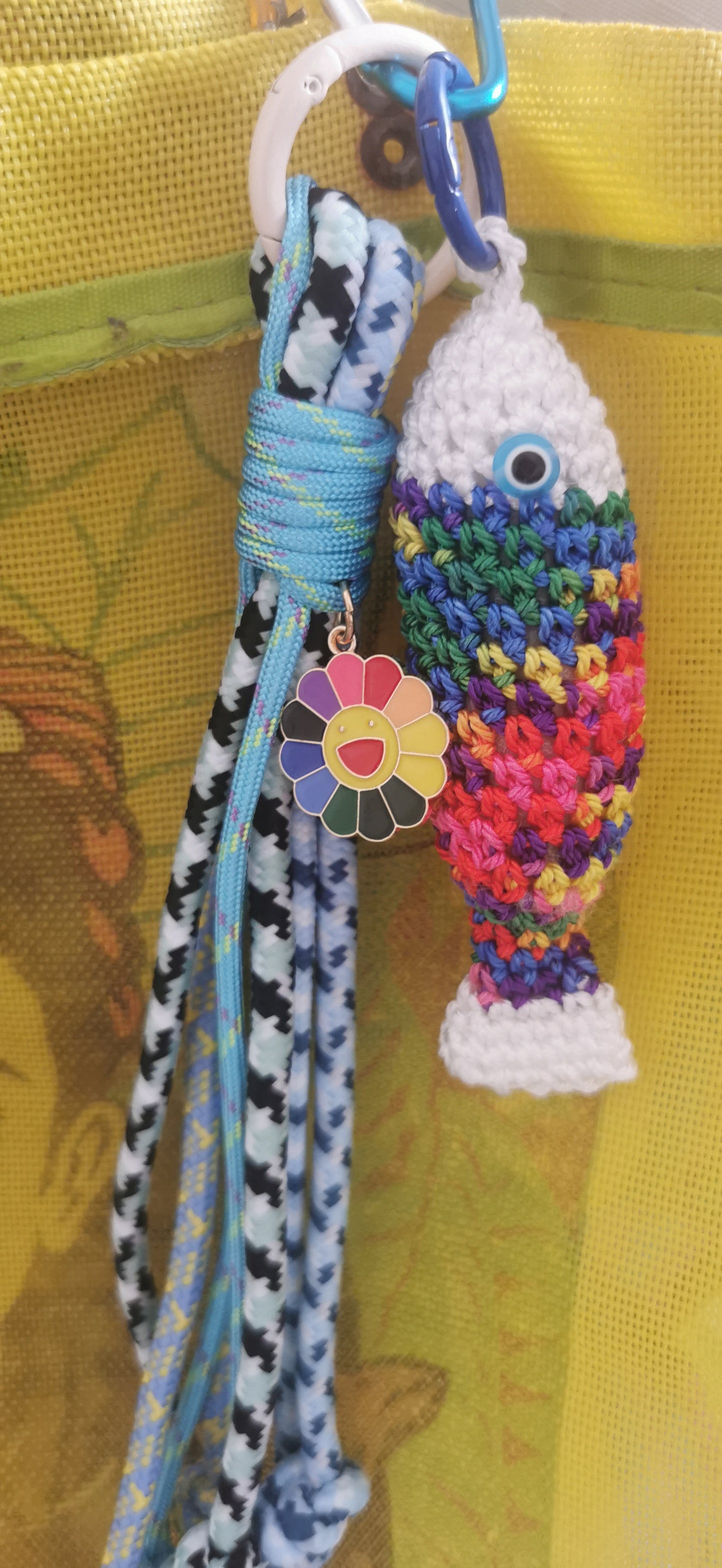 Bijoux de sacs Fish trico