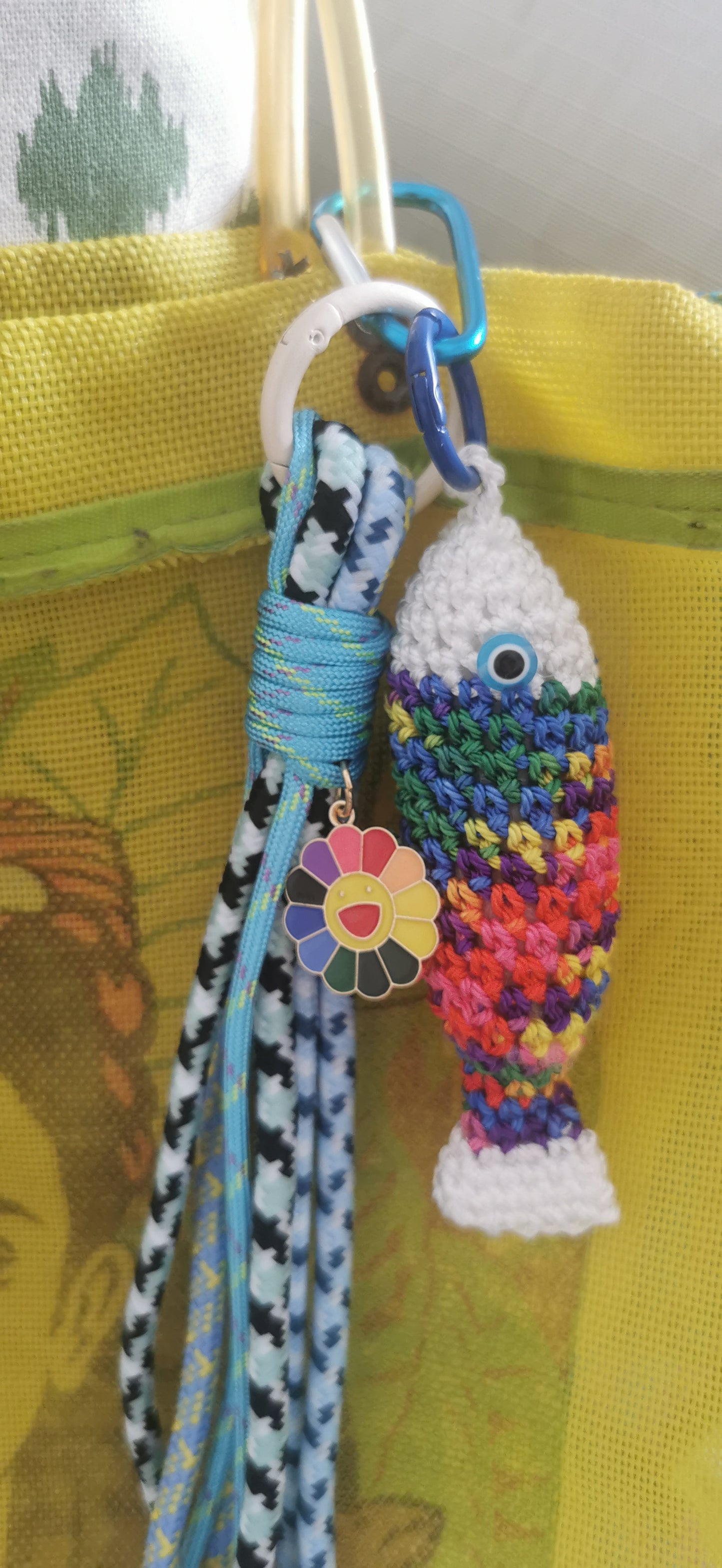 Bijoux de sacs Fish trico