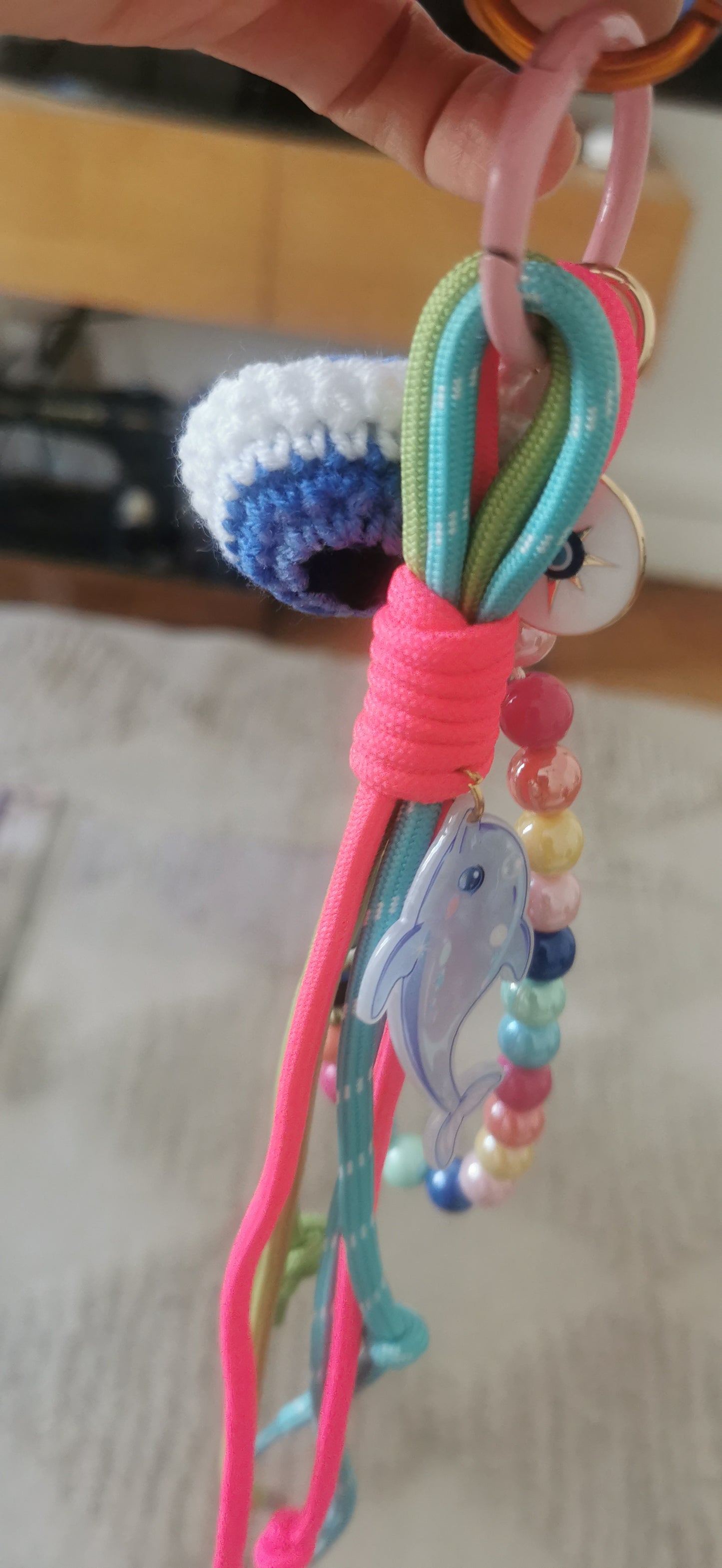 Bijoux de sacs eyes trico