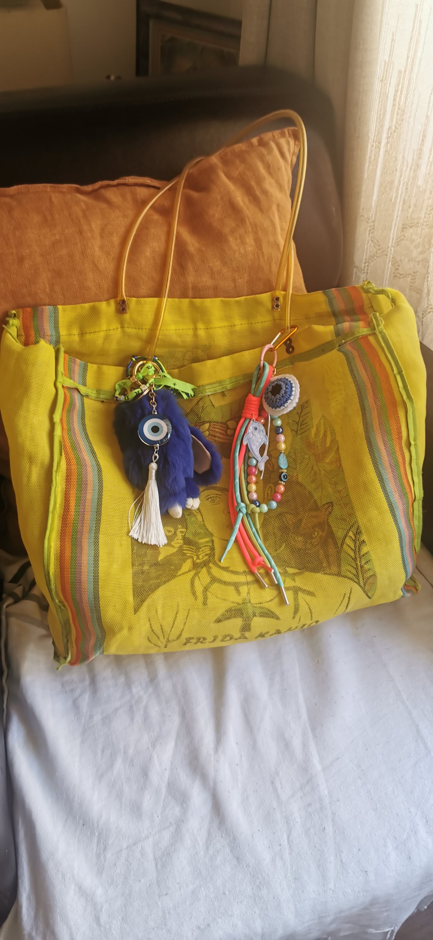 Bijoux de sacs eyes trico