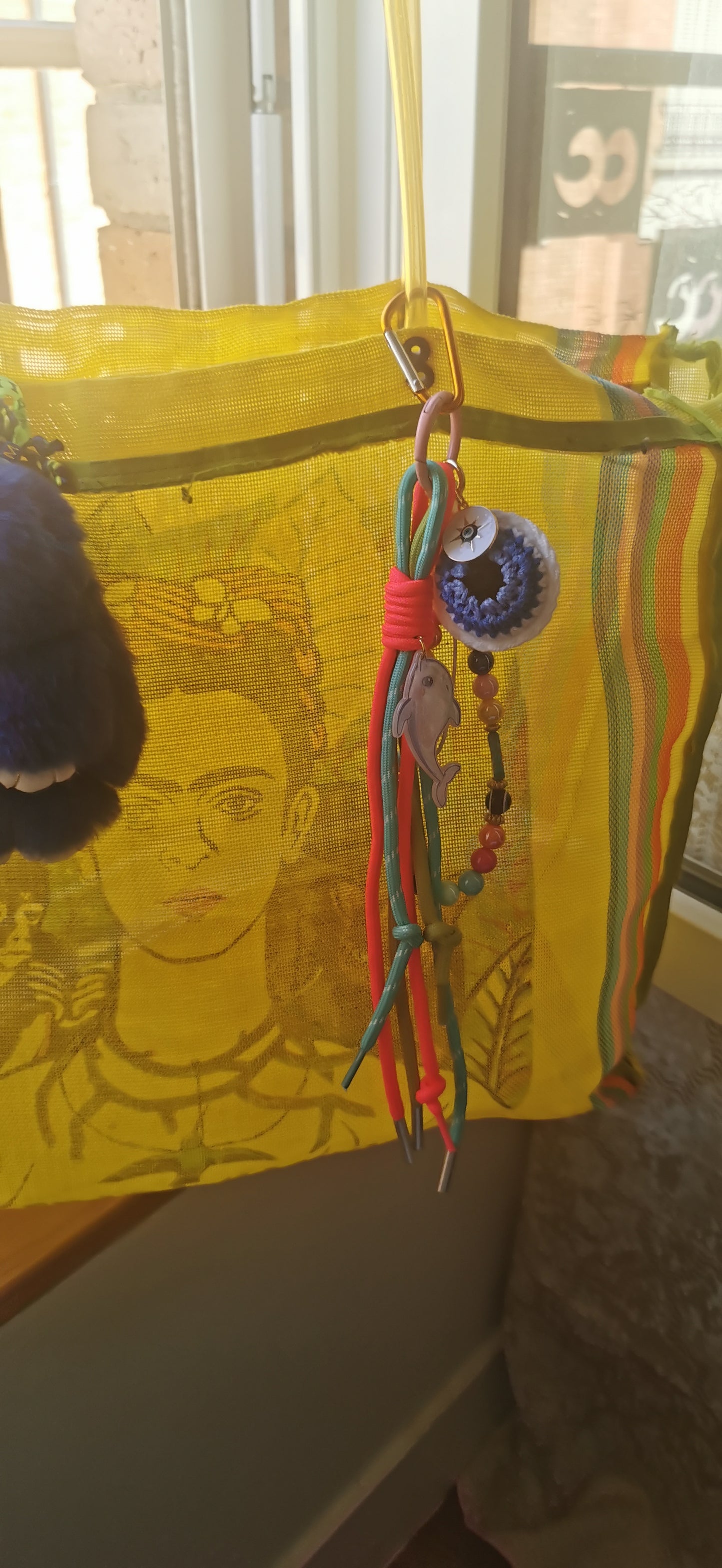 Bijoux de sacs eyes trico