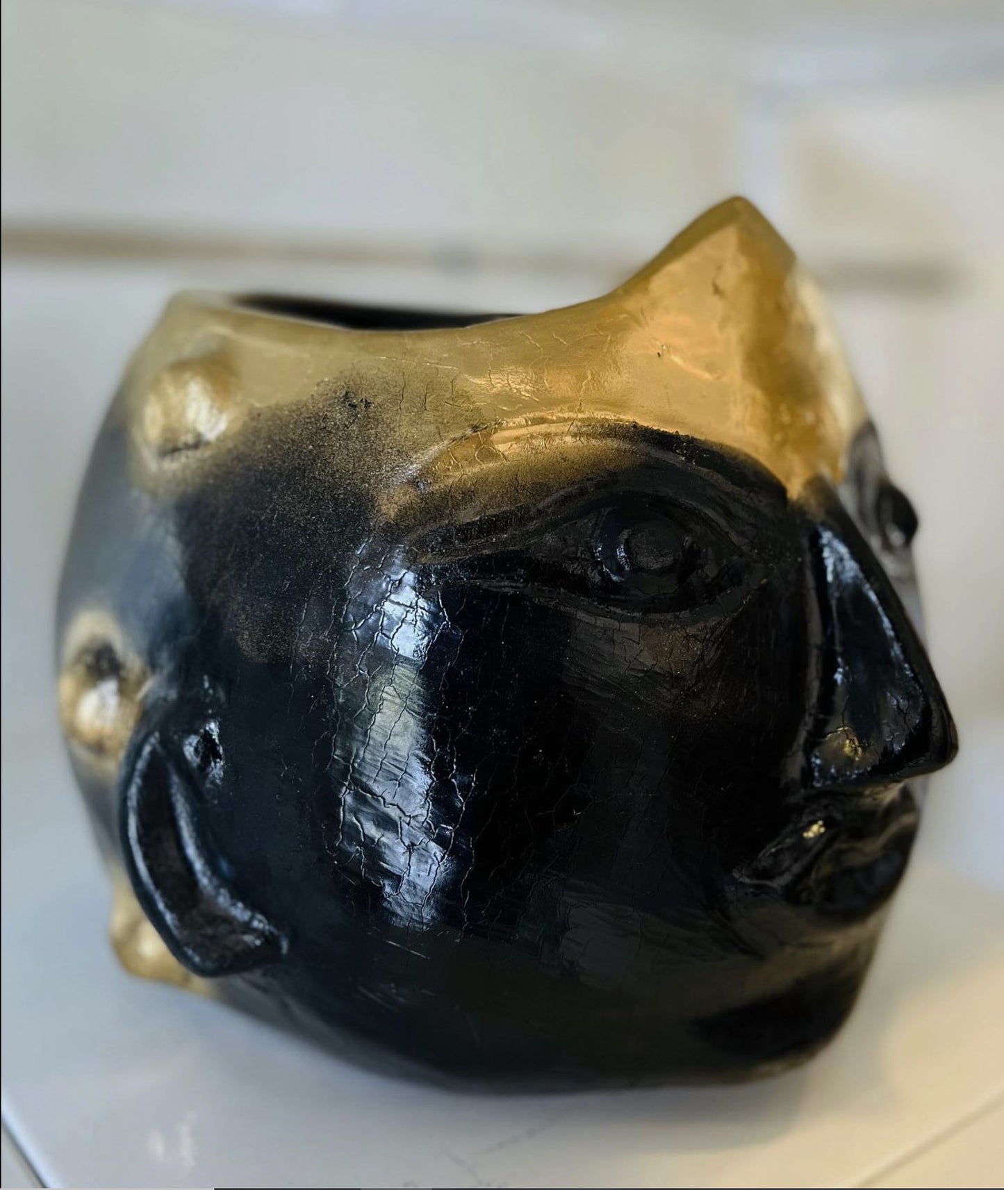 VASE , CACHE POT SEJNANE VISAGE