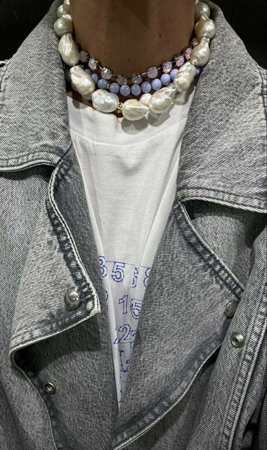 COLLIER PERLES