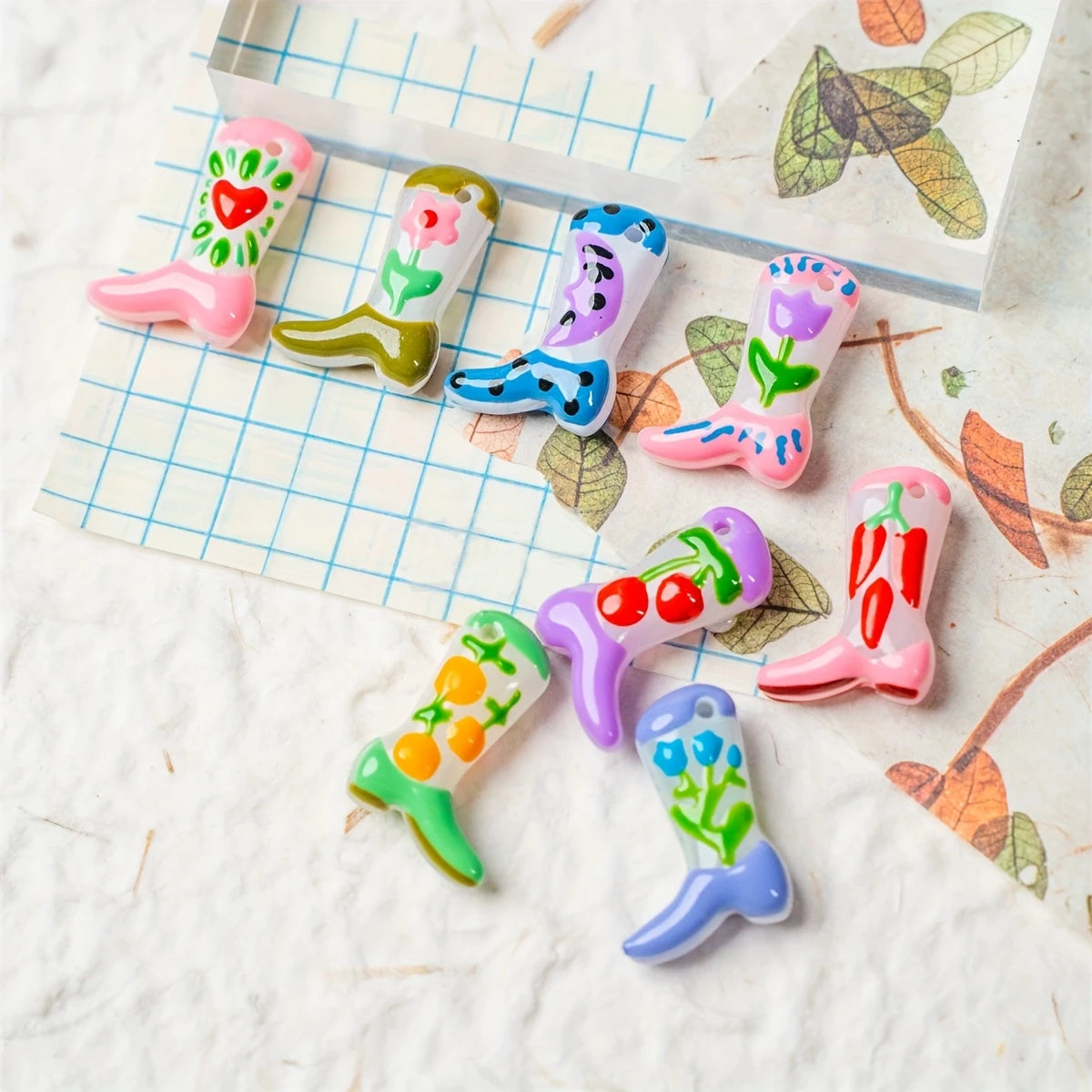 BOTTES SANTIAGUE EN VERRE SOUFFLÉ