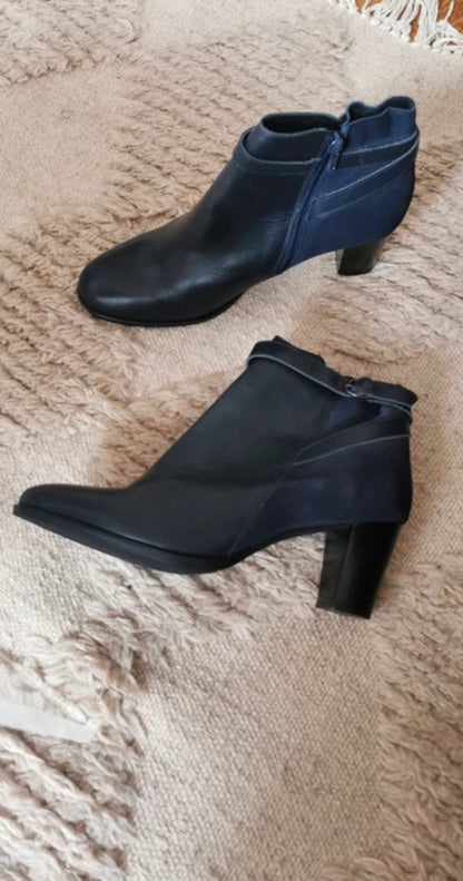BOTTINES CUIR