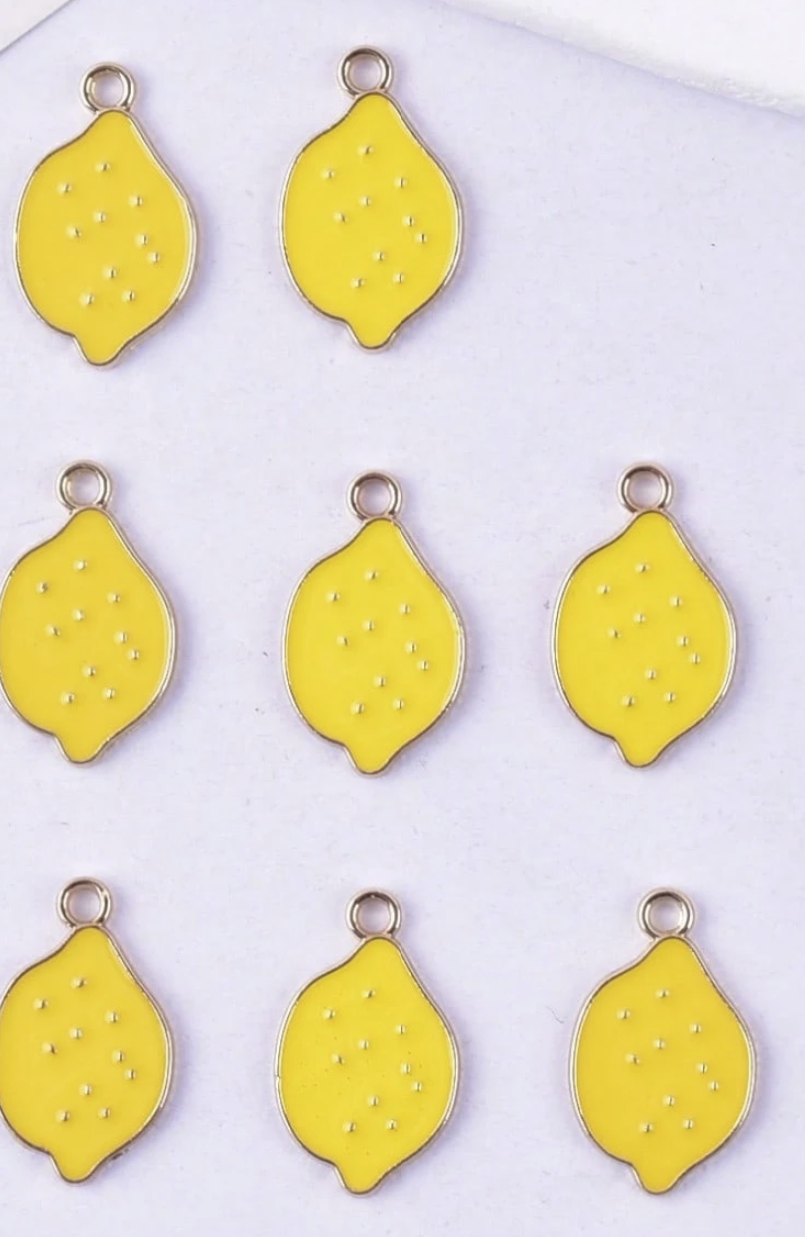 Charms numéro 19 - Citron plat