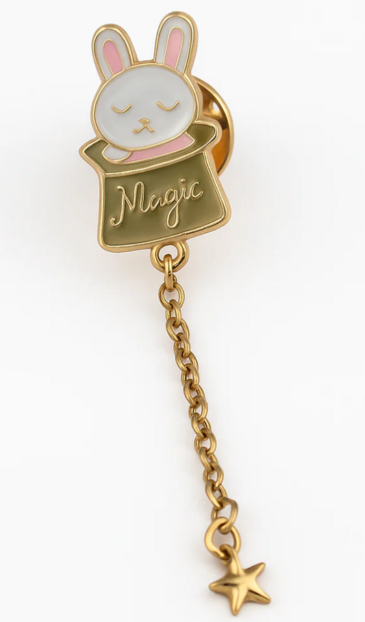 LE PIN'S LAPIN MAGIQUE