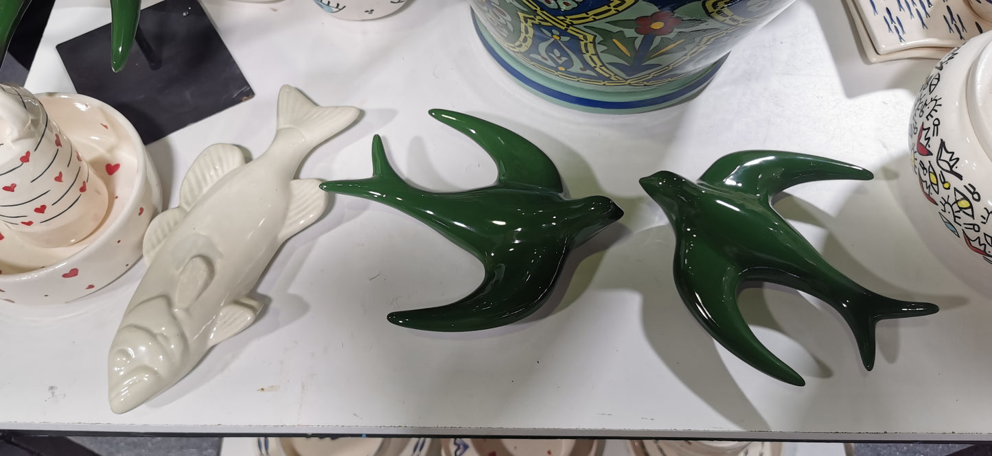 HIRONDELLES EN CERAMIQUE