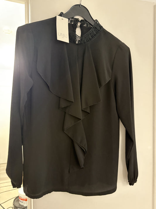 Chemisier avec volant