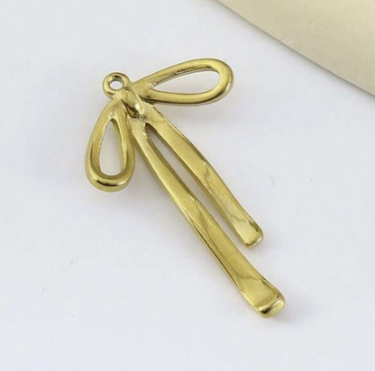Charms numero 6 - Nœud gold
