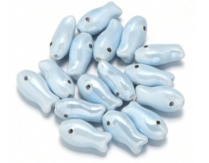Charms numero 24 -  Fish céramique