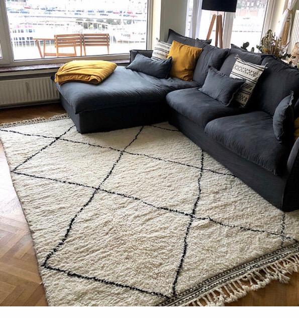 TAPIS BERBERE LOSANGE