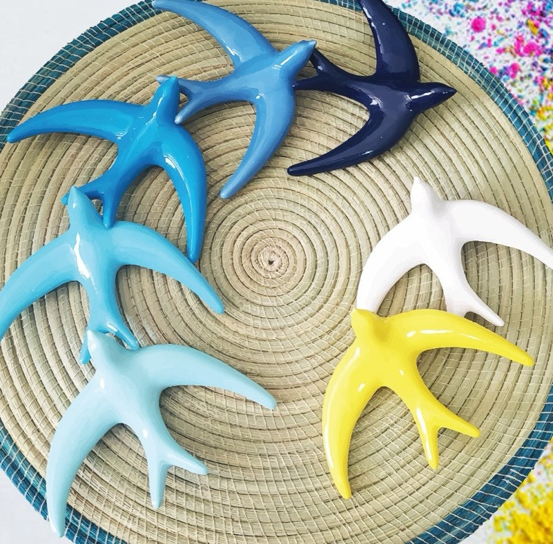 HIRONDELLES EN CERAMIQUE