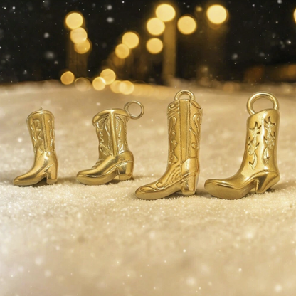 Charms numero 29 - BOTTES SANTIAGUE gold