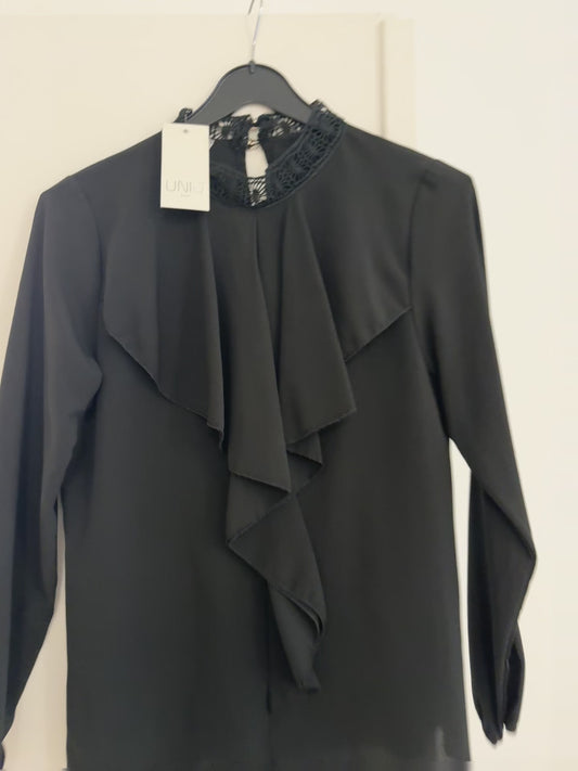 Chemisier avec volant