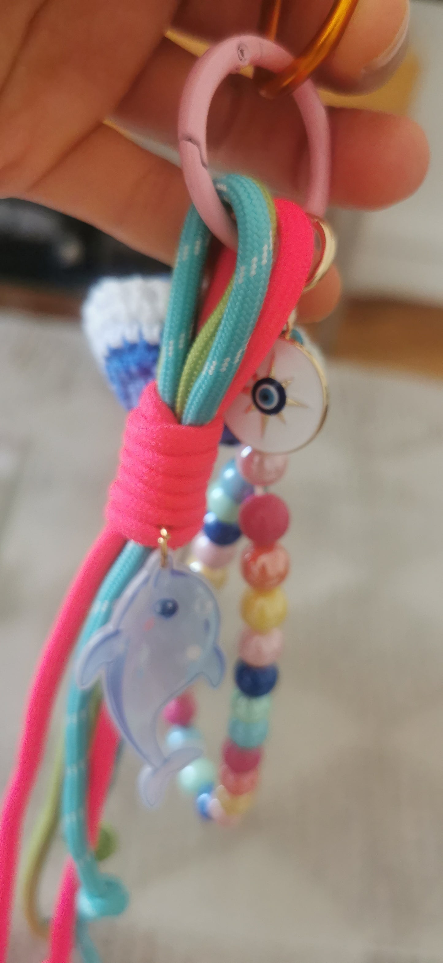 Bijoux de sacs eyes trico