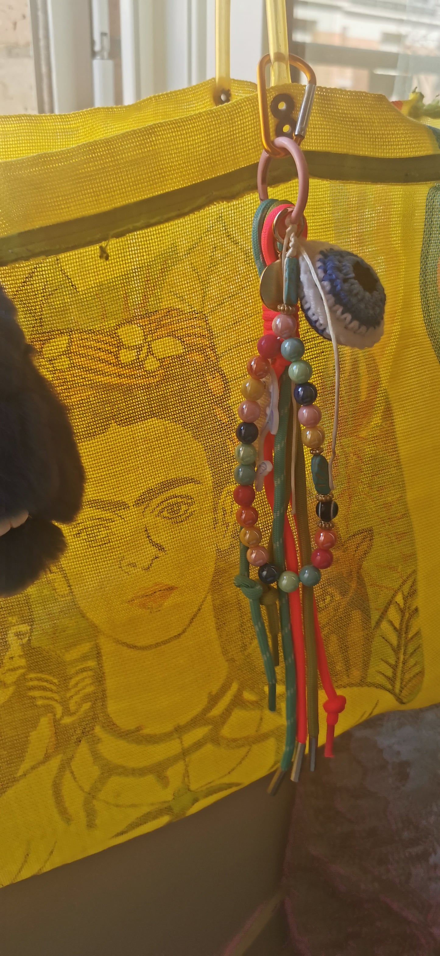 Bijoux de sacs eyes trico