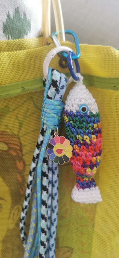 Bijoux de sacs Fish trico