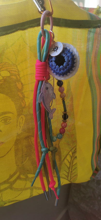 Bijoux de sacs eyes trico