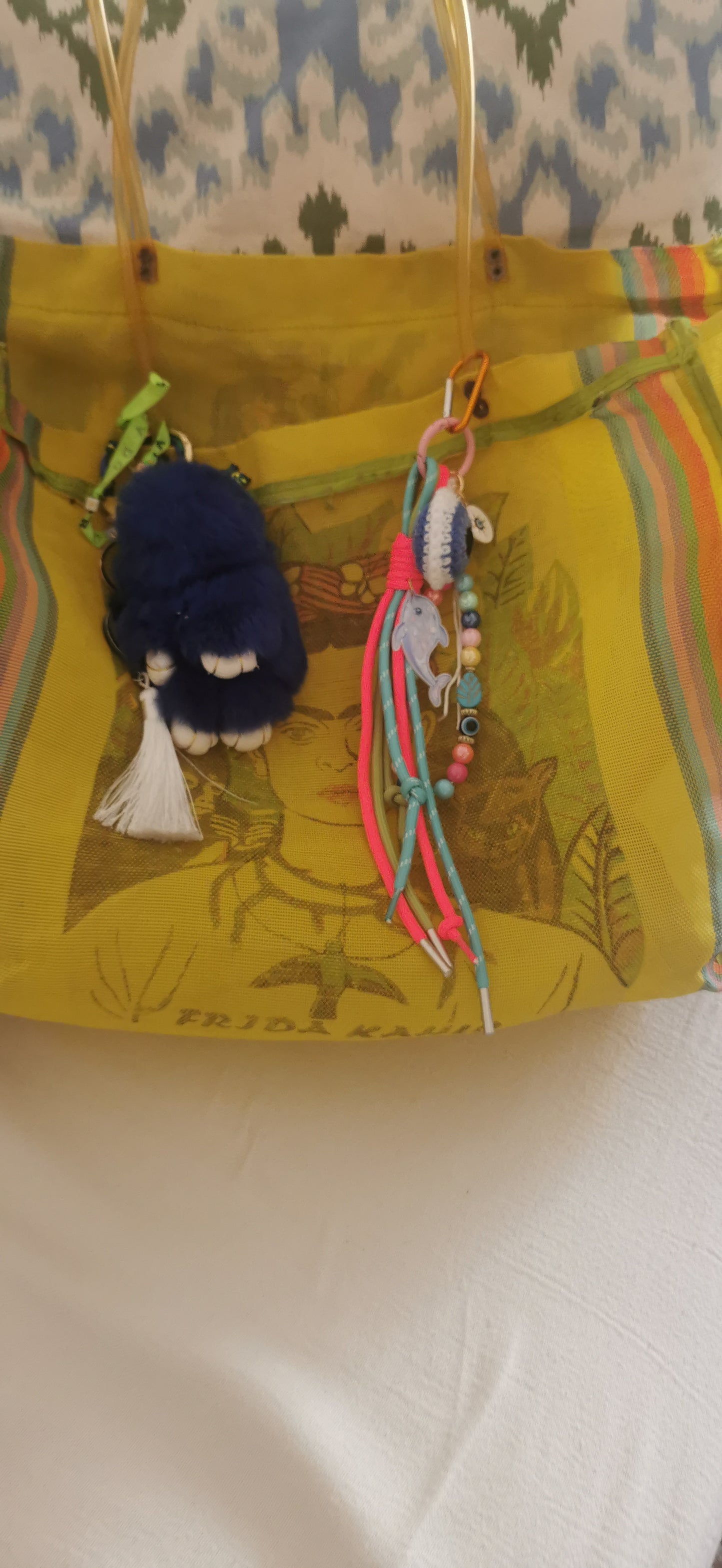Bijoux de sacs eyes trico