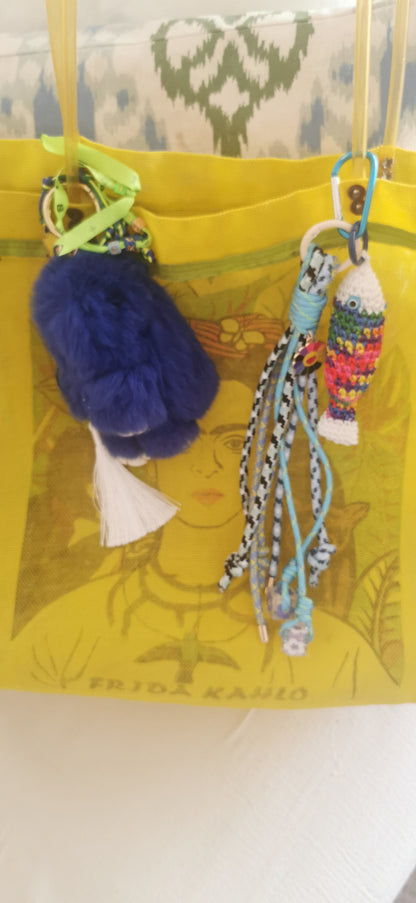 Bijoux de sacs Fish trico
