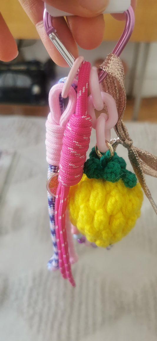 Bijoux de sacs citron