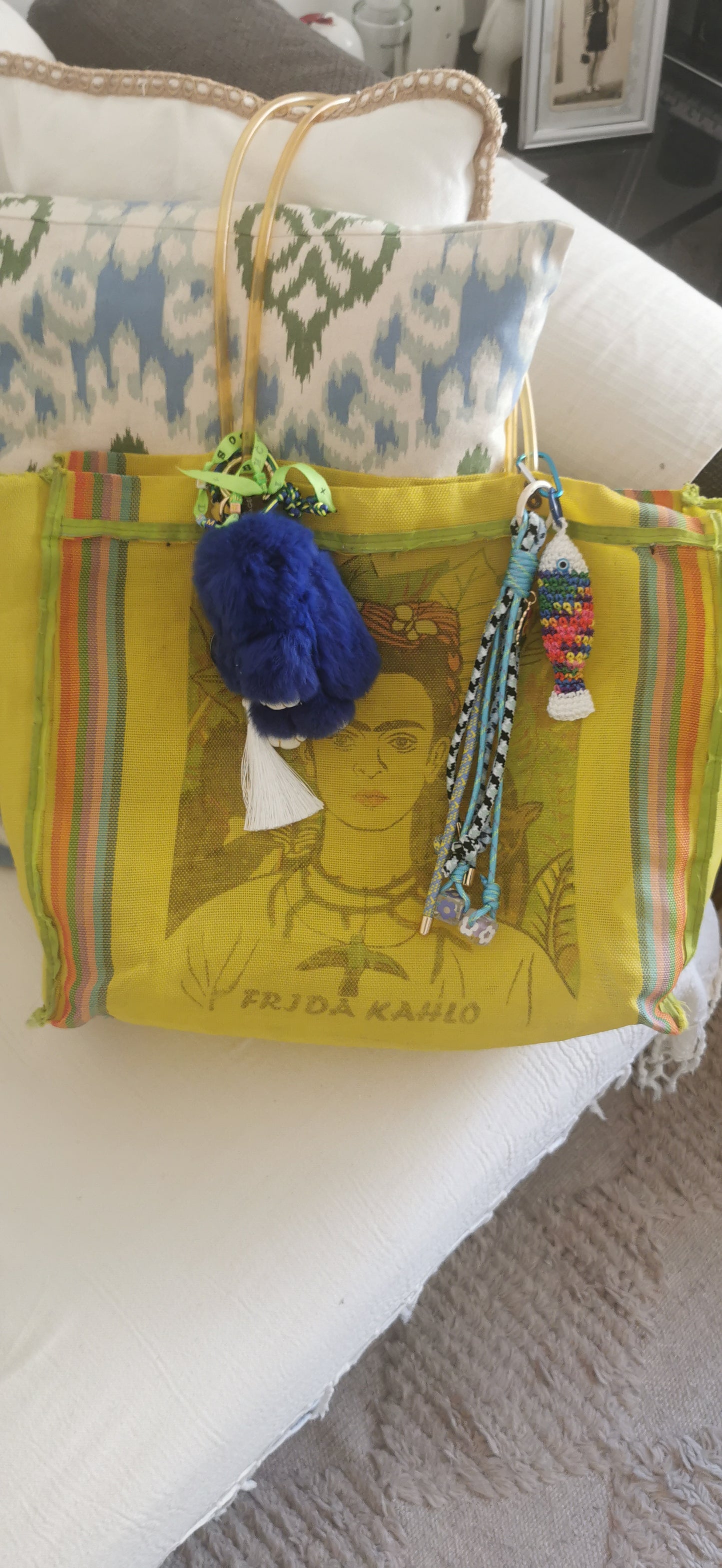 Bijoux de sacs Fish trico