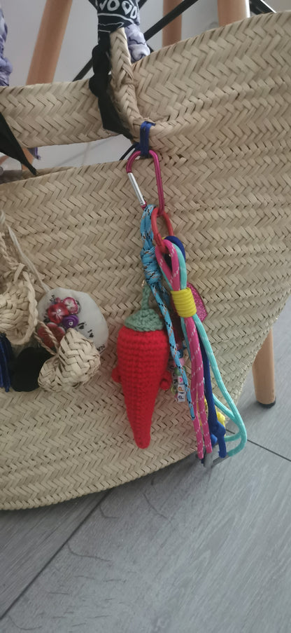 BAG CHARMS PIMENT LOVE